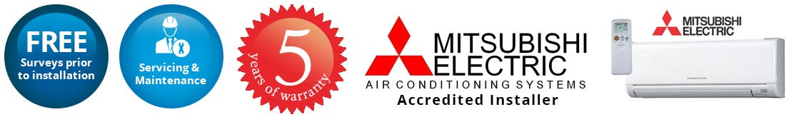 mitsubishi air conditioning worcester